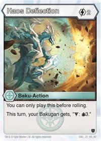Haos Deflection - Armored Elite - Bakugan TCG card