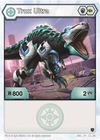 Trox Ultra (231) - Armored Elite - Bakugan TCG card