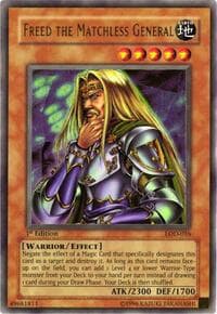 Freed the Matchless General - Legacy of Darkness - YuGiOh card
