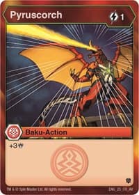 Pyruscorch - Armored Elite - Bakugan TCG card