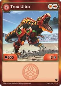 Trox Ultra (250) - Armored Elite - Bakugan TCG card