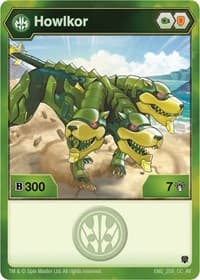 Howlkor (258) - Armored Elite - Bakugan TCG card