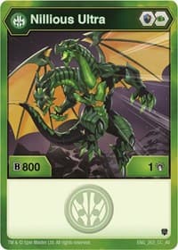 Nillious Ultra (262) - Armored Elite - Bakugan TCG card