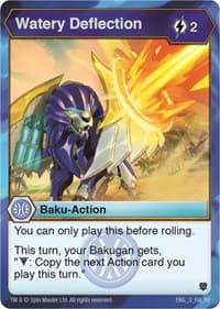 Watery Deflection - Armored Elite - Bakugan TCG card
