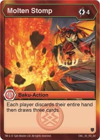 Molten Stomp - Armored Elite - Bakugan TCG card
