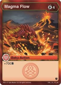 Magma Flow - Armored Elite - Bakugan TCG card