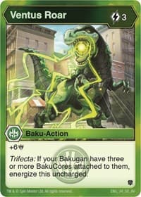 Ventus Roar - Armored Elite - Bakugan TCG card