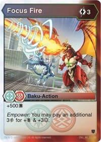 Focus Fire - Armored Elite - Bakugan TCG card