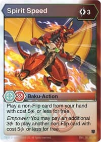 Spirit Speed - Armored Elite - Bakugan TCG card