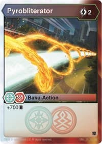 Pyrobliterator - Armored Elite - Bakugan TCG card