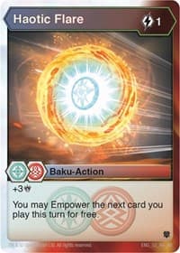 Haotic Flare - Armored Elite - Bakugan TCG card