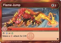 Flame Jump - Armored Elite - Bakugan TCG card