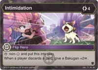 Intimidation - Armored Elite - Bakugan TCG card