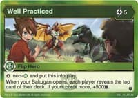 Well Practiced - Armored Elite - Bakugan TCG card