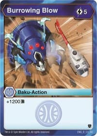 Burrowing Blow - Armored Elite - Bakugan TCG card