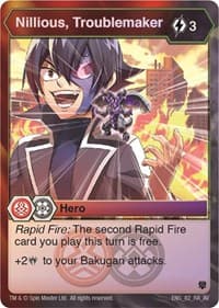 Nillious, Troublemaker - Armored Elite - Bakugan TCG card