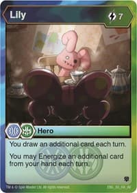 Lily - Armored Elite - Bakugan TCG card
