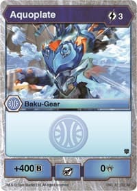 Aquoplate - Armored Elite - Bakugan TCG card