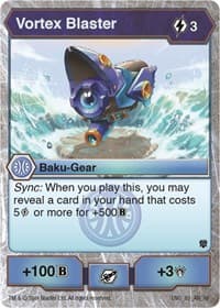 Vortex Blaster - Armored Elite - Bakugan TCG card