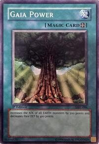 Gaia Power - Magic Ruler - YuGiOh card