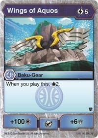 Wings of Aquos - Armored Elite - Bakugan TCG card