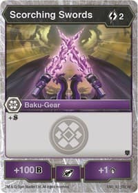 Scorching Swords - Armored Elite - Bakugan TCG card
