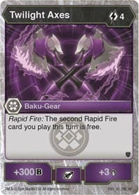 Twilight Axes - Armored Elite - Bakugan TCG card