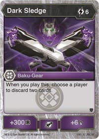 Dark Sledge - Armored Elite - Bakugan TCG card