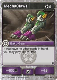 MechaClaws - Armored Elite - Bakugan TCG card