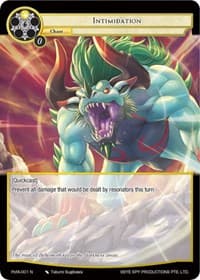Intimidation - Alice Origin IV: Prologue of Attoractia - Force of Will card