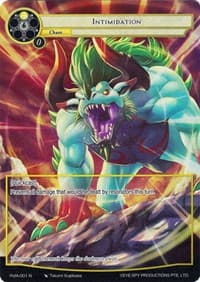 Intimidation (Full Art) - Alice Origin IV: Prologue of Attoractia - Force of Will card