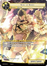 King of Kings (Full Art) - Alice Origin IV: Prologue of Attoractia - Force of Will card