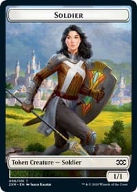 Soldier Token - Double Masters - Magic: The Gathering card