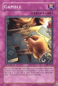 Gamble - Pharaoh's Servant - YuGiOh card