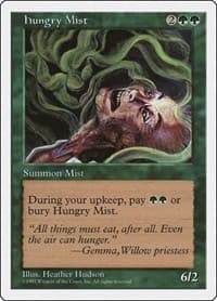 Hungry Mist - Fifth Edition - Magic: The Gathering card