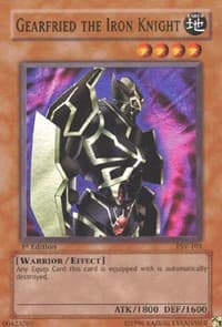 Gearfried the Iron Knight - Pharaoh's Servant - YuGiOh card