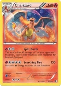 Charizard - 20/149 (Cosmos Holo) - Blister Exclusives - Pokemon card