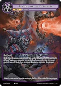 Blazer's Art of Slaughter (Full Art) - Alice Origin IV: Prologue of Attoractia - Force of Will card