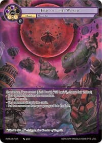 End of the World (Full Art) - Alice Origin IV: Prologue of Attoractia - Force of Will card