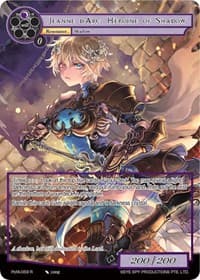 Jeanne D'Arc, Heroine of Shadow (Full Art) - Alice Origin IV: Prologue of Attoractia - Force of Will card