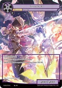 Shadow X (Full Art) - Alice Origin IV: Prologue of Attoractia - Force of Will card