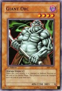 Giant Orc - Magician's Force - YuGiOh card