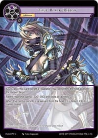 True Black Ribbon - Alice Origin IV: Prologue of Attoractia - Force of Will card