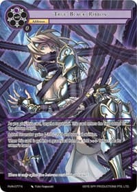 True Black Ribbon (Full Art) - Alice Origin IV: Prologue of Attoractia - Force of Will card