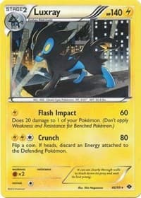 Luxray - 46/99 (Cosmos Holo) - Blister Exclusives - Pokemon card