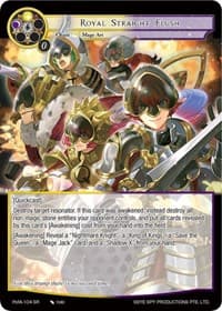 Royal Straight Flush - Alice Origin IV: Prologue of Attoractia - Force of Will card