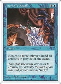 Hurkyl's Recall - Fifth Edition - Magic: The Gathering card
