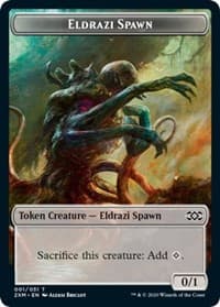 Eldrazi Spawn // Servo Double-Sided Token - Double Masters - Magic: The Gathering card