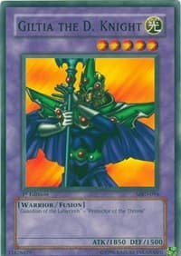 Giltia the D. Knight - Metal Raiders - YuGiOh card