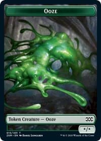 Ooze // Wurm (029) Double-Sided Token - Double Masters - Magic: The Gathering card